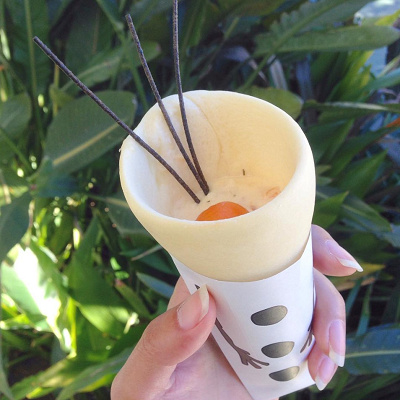 チキンと海老のチャウダーです