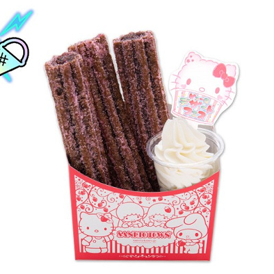 チュロス(ストロベリーチョコ)