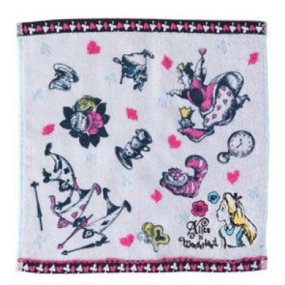 クラシック調のミニタオル