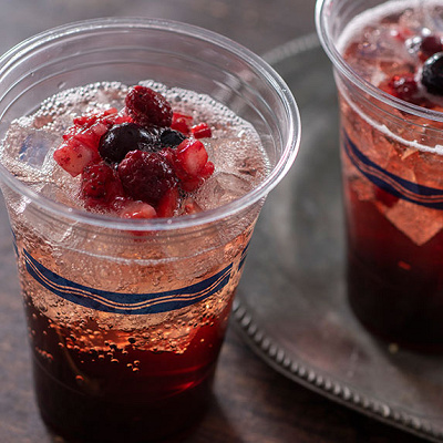 カクテル（ワイン＆カシス）