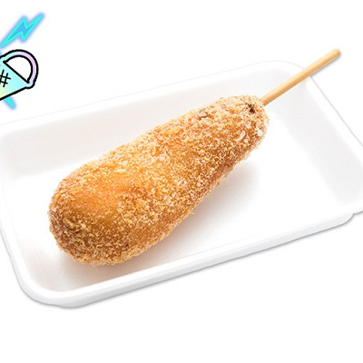 カラフルチーズハットグ