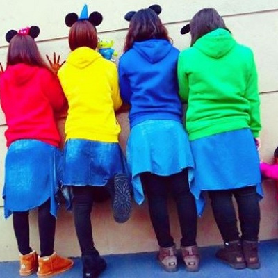 カラフルパーカー