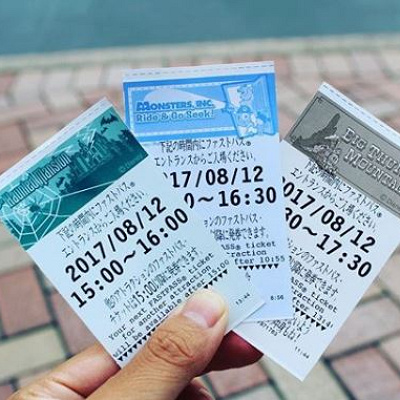 ファストパス対象アトラクションの混雑予想