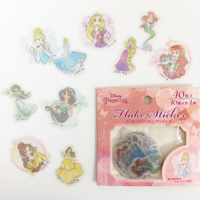  プリンセスのシールがたくさん入っている
