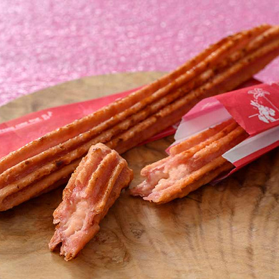 クレームブリュレ風チュロス（ストロベリー）