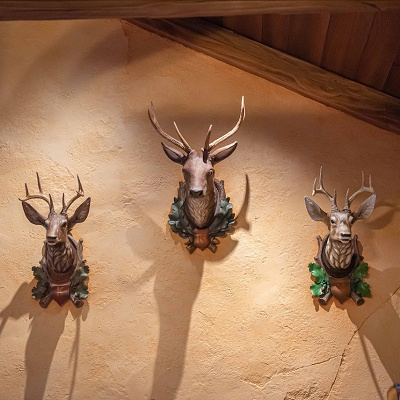 鹿の角の飾り