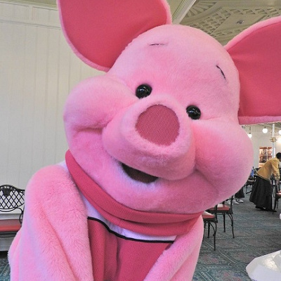 ディズニーキャラクターブレックファストのピグレット