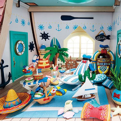 ディズニードールハウス「ドナルド」の部屋