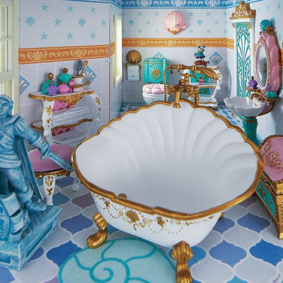 ディズニードールハウス『リトル・マーメイド』の部屋