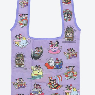 ベイマックスのハッピーライドデザインのエコバッグ（裏）