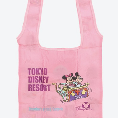 ジャスミンのフライングカーペットデザインのエコバッグ