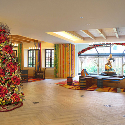 ディズニーホテルクリスマス仕様