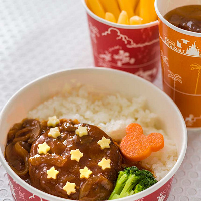 ディズニーのロコモコ風ライスボウル