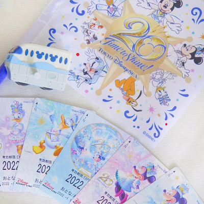 ディズニーシー20周年デザイン