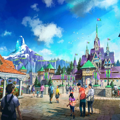ディズニーシー拡張：『アナと雪の女王』エリア 