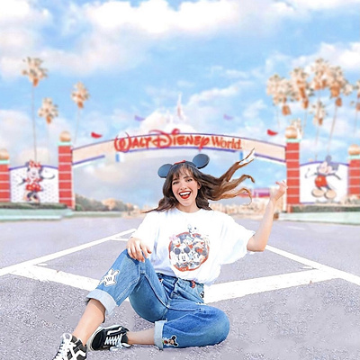 ディズニー夏コーデ