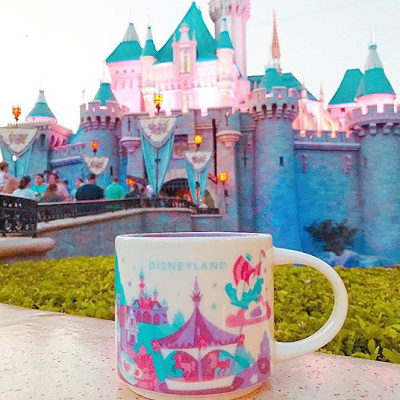 ディズニーランドの新デザインマグ