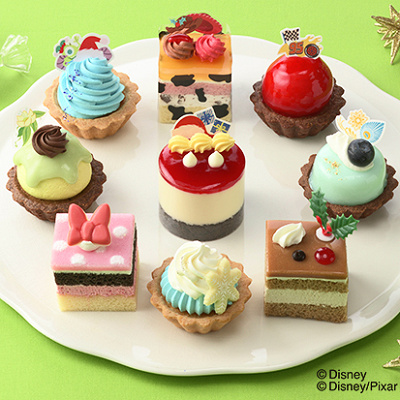 ＜ディズニー/ピクサー＞クリスマスコレクション（9個入）[プチケーキ]