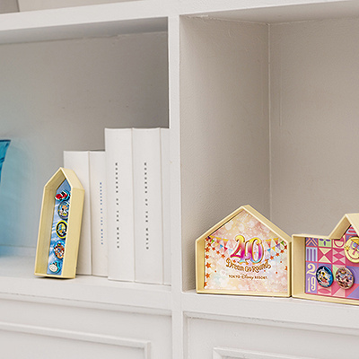 ミニフレームを飾った様子（ショーケースオブドリームス）