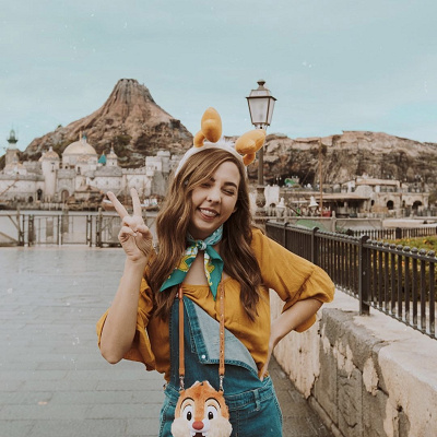 ドナルドダックコーデ