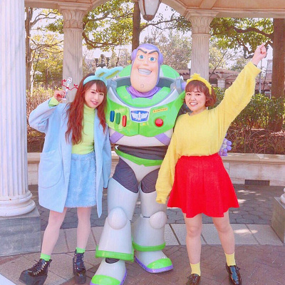 ダッキー＆バニーコーデ