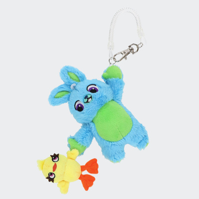 ダッキー＆バニーのぬいぐるみチャーム