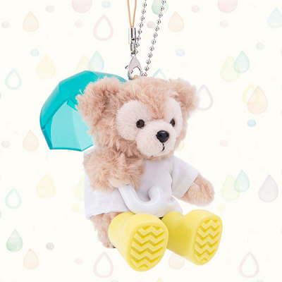 ダッフィーぬいぐるみストラップ