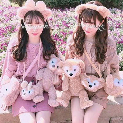 ダッフィー＆シェリーメイのコーデ