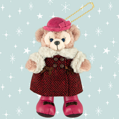 ダッフィー＆シェリーメイぬいぐるみバッジ