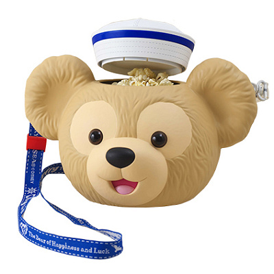 ダッフィーの顔型ポップコーンバケット