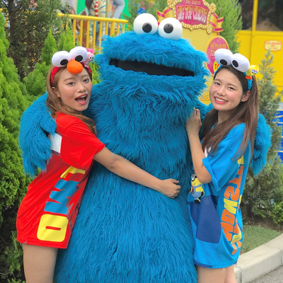 エルモ＆クッキーモンスター