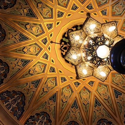 宮殿風の店内にもうっとり