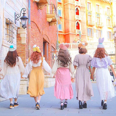 秋冬ダッフィー＆フレンズコーデ