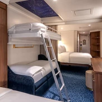 ベランダ付きのファミリールーム