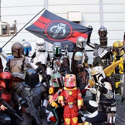 マンダロリアン ハロウィンで仮装を楽しむファンの方々