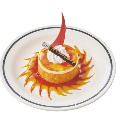 炎柱のオレンジレアケーキ