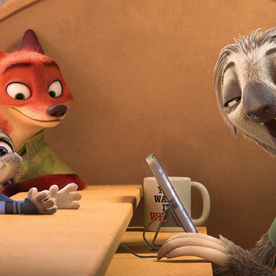 ナマケモノの「フラッシュ」とニック＆ジュディ