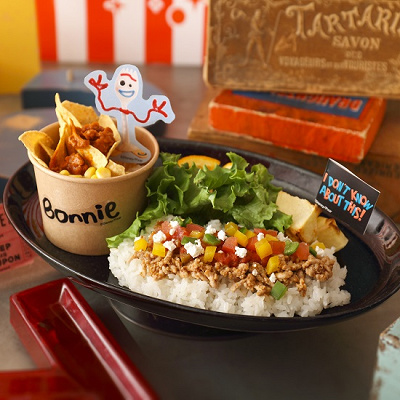 ＜フォーキー＞ボクはおもちゃじゃないタコライスプレート