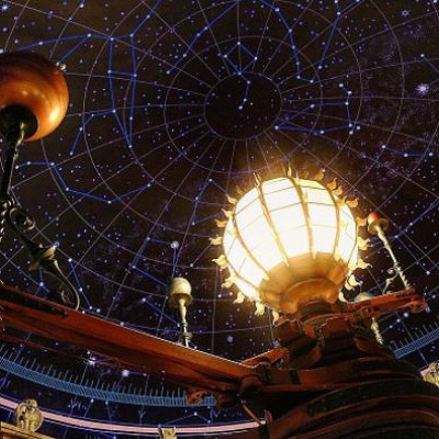 フォートレス・エクスプロレーション 展望台の天井