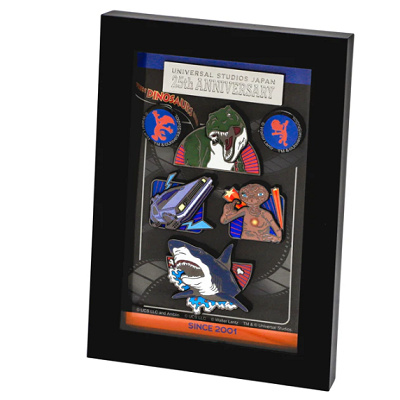 フレーム付きピンバッジセット