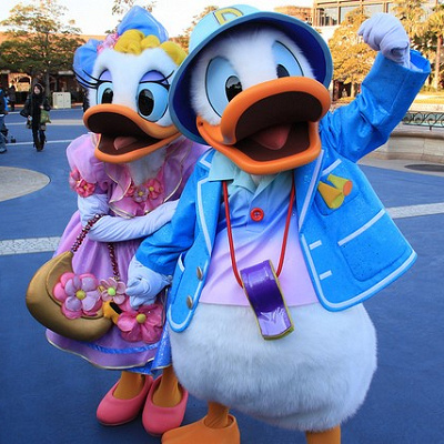 フリーグリのデイジーとドナルド