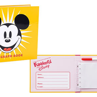 ファンダフル・ディズニーオリジナルグッズ：サイン帳