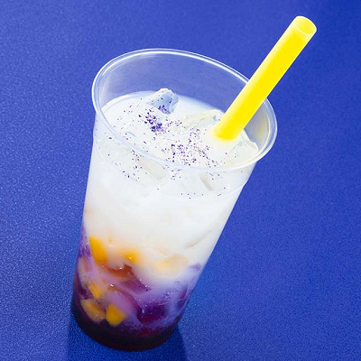 ギャラクティック・ブリーズ（バタフライピーシロップ＆乳酸菌飲料、マンゴー）