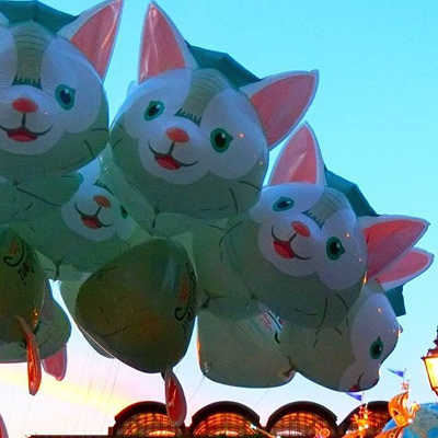 ジェラトーニの風船