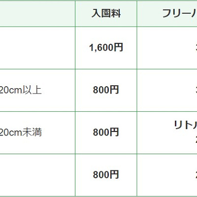 一般料金表