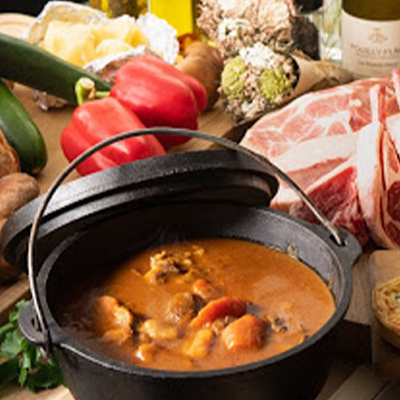 グランピングの料理