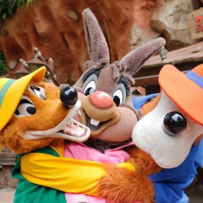 グリーティングのブレア・ラビットとブレア・フォックスとブレア・ベア