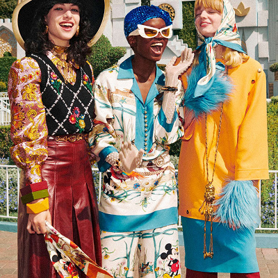 【GUCCIのディズニーコラボ】ミッキーのバンダナはインパクト抜群