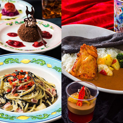 ハロウィーンのメニュー（シー）