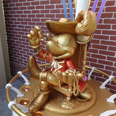 アドベンチャーランドのハピエストミッキースポット 